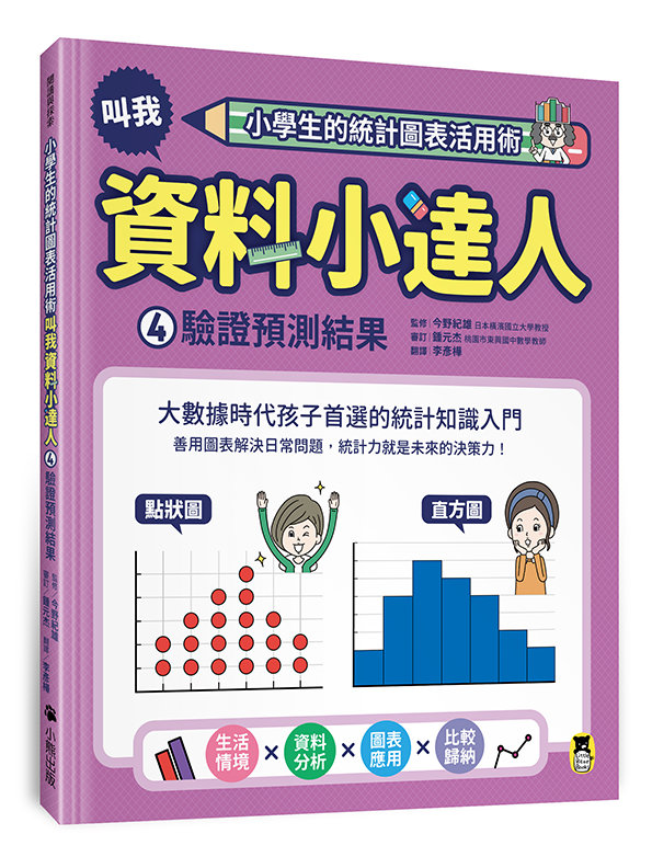 小學生的統計圖表活用術：叫我資料小達人4.驗證預測結果